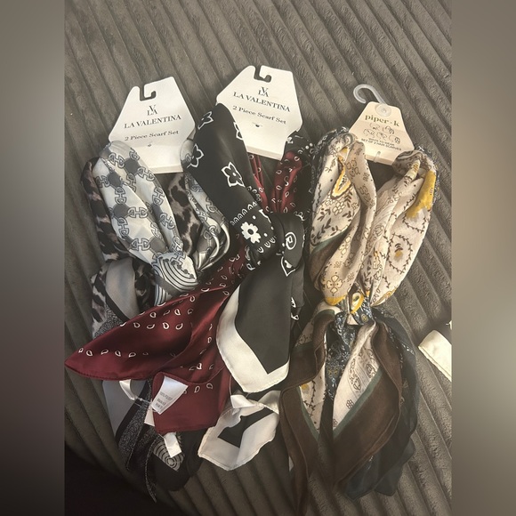 Lot of Hair Scarves/Bandanas (6) - Picture 1 of 4